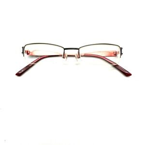 OGI MOD. 3052B COL. Red EYEGLASSES GLASSES METAL FRAME 48-18-140 W Case
